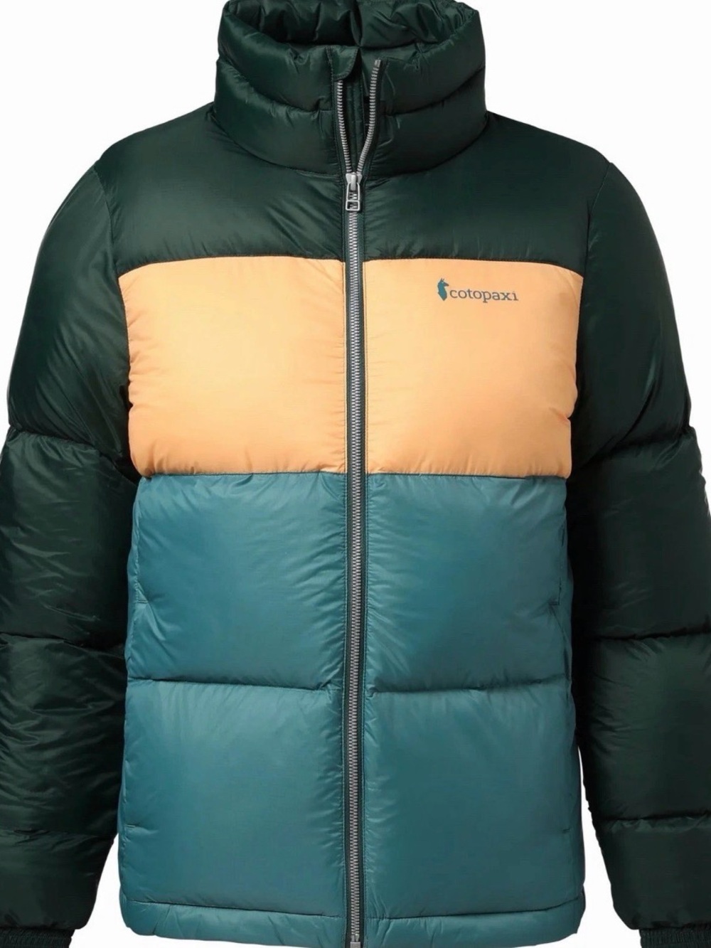 Cotopaxi Womens Size: Medium Solazo Down Jacket - Dark Forest - Melon